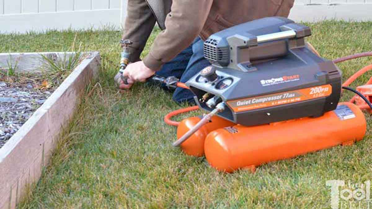 Best Air Compressor for Blowing Out Sprinklers