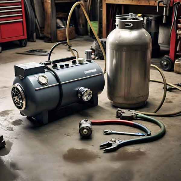 Comparing Air Tank and Air Compressor
