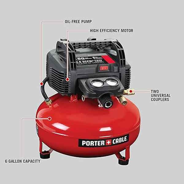 Portable air compressor  gallon.